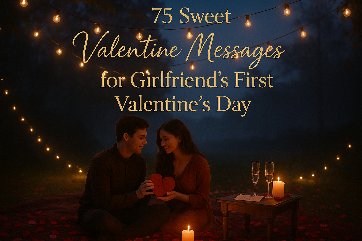 75 Sweet Valentine Messages for Girlfriends First Valentines Day